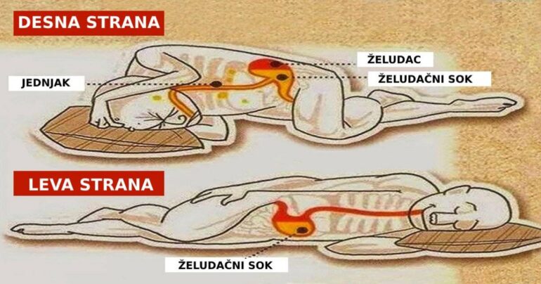 Većina ljudi ne spava dobro! Lekari su mi rekli na kojoj strani je zdravije spavati