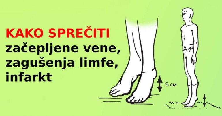 Protresanjem tela zaboravite na začepljene vene, zagušenja limfe i infarkt