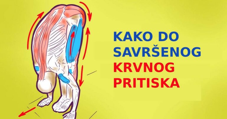 Radite ove vežbe i imaćete SAVRŠEN krvni pritisak
